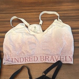 3 kindred bravely nursing and pumping bras. Barely used in great condition.